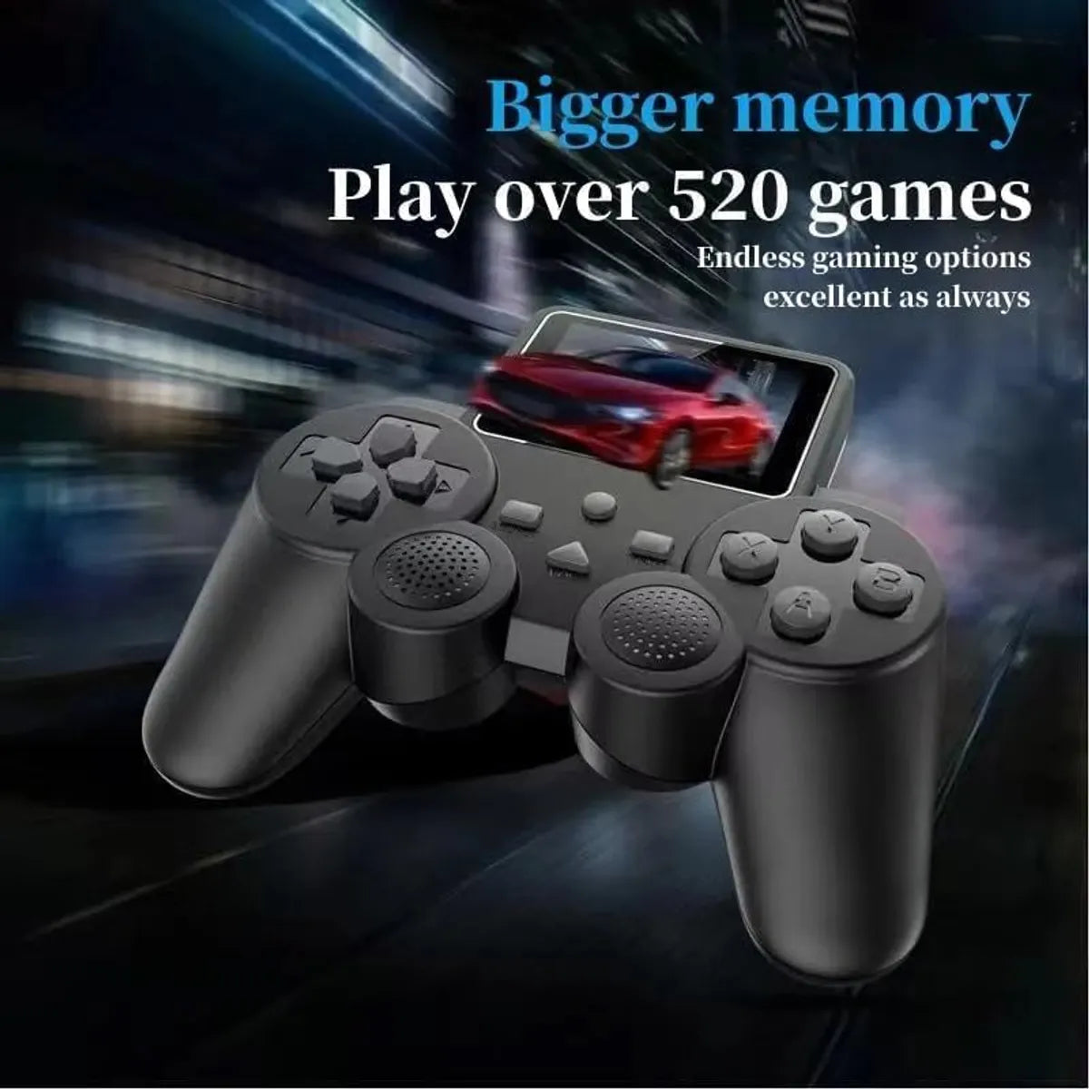 playratro 520 Classic Games with 3.3 Inch HD Screen (No. SB-047, MOQ 2)